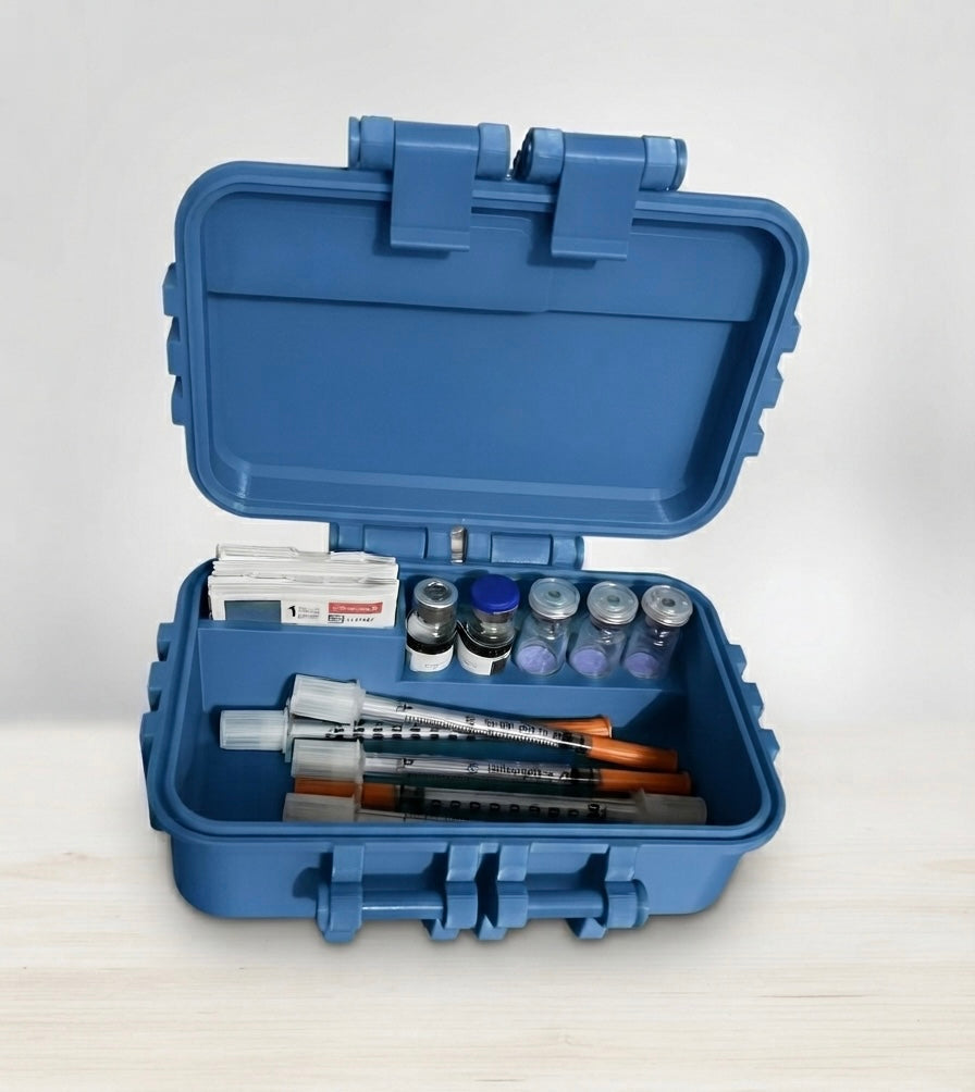 Kompaktes Medizinisches Reise-Etui – 3D-gedruckt & Robust